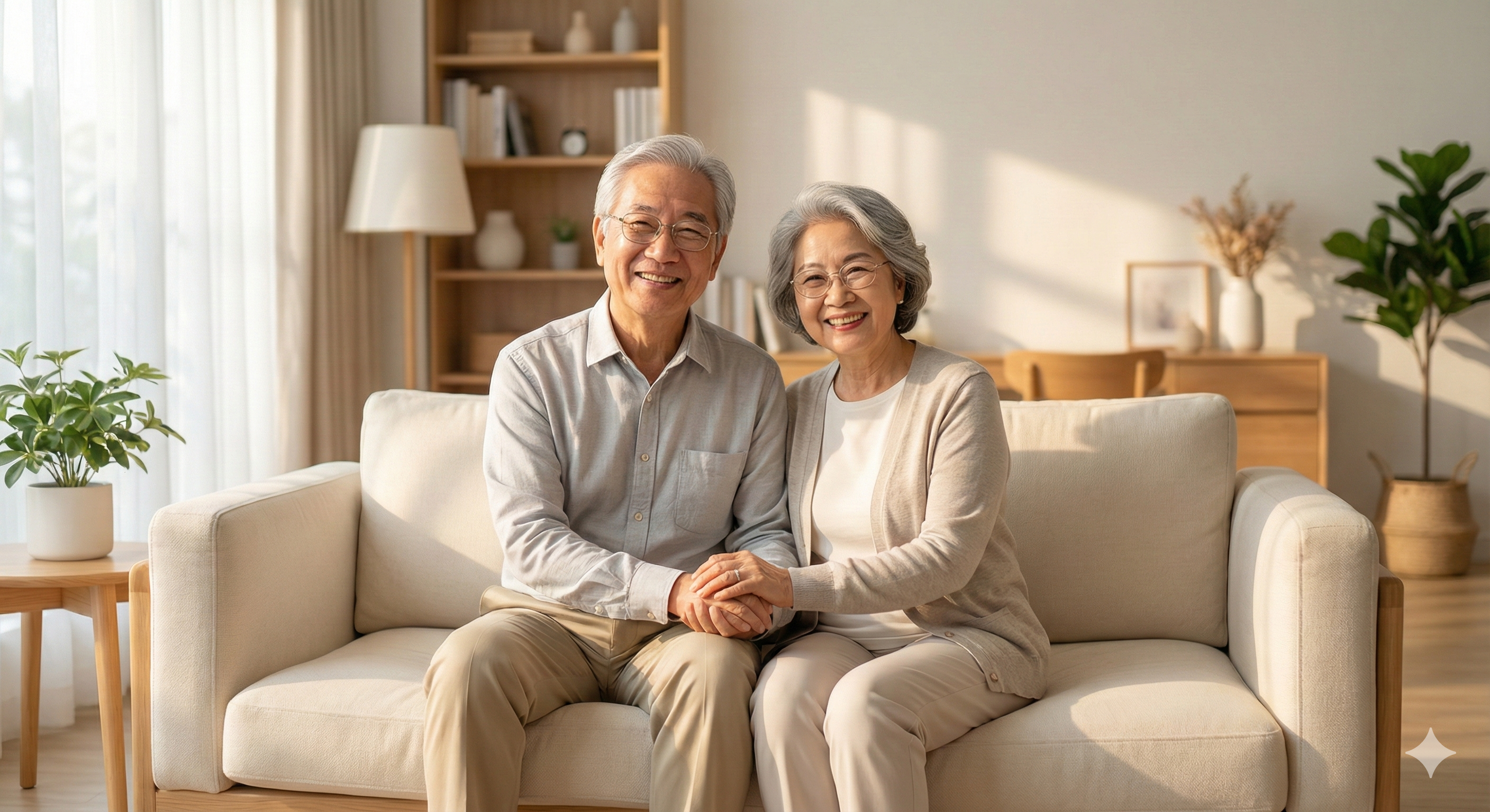 Happy Elderly Couple